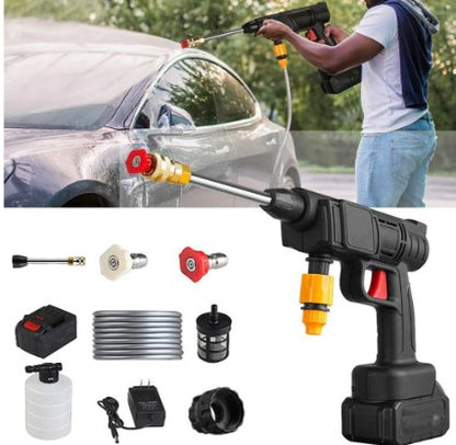 Hidrolavadora Inalámbrica 48V – Kit Completo con 2 Baterías
