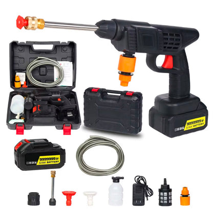 Hidrolavadora Inalámbrica 48V – Kit Completo con 2 Baterías